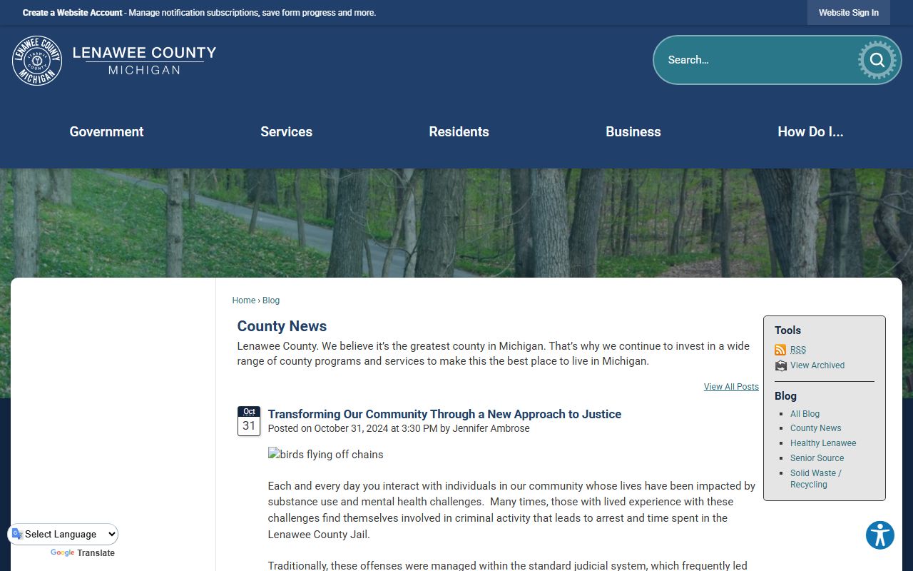 Lenawee County court records and specialty courts county blog